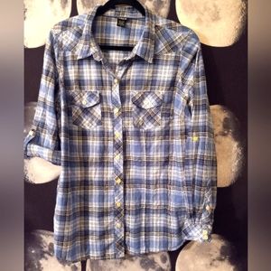 Torrid Blue button-down